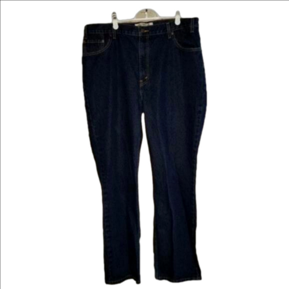 Levi's Mens Authentic Signature Regular Fit Blue Jeans Label Reads 40x32*